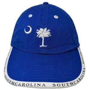 Strand Headwear South Carolina Palmetto Moon Blue One Size Baseball Cap Hat